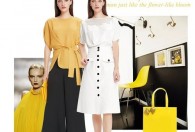JAOBOO乔帛女装2019夏季新款蒲公英黄色流行趋势