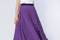BAGPIPE风笛女装2019夏季新款紫色服饰穿搭