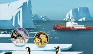 中国极地科学考察金银纪念币今日发行，致敬极地科考40周年