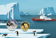 中国极地科学考察金银纪念币今日发行，致敬极地科考40周年